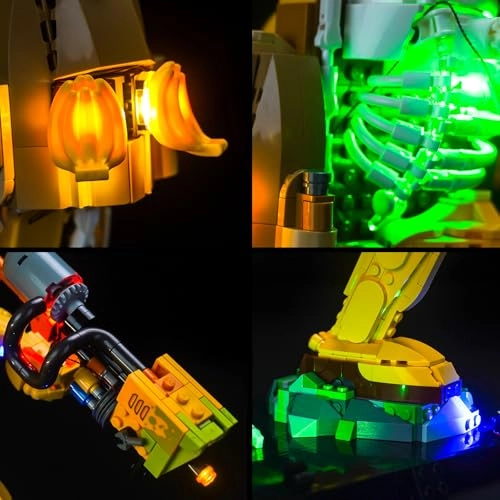 LED Light Set - Compatible with Peely Bone 77072 15 LEDs