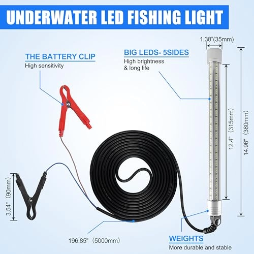 Underwater Fishing Light - 16.4ft