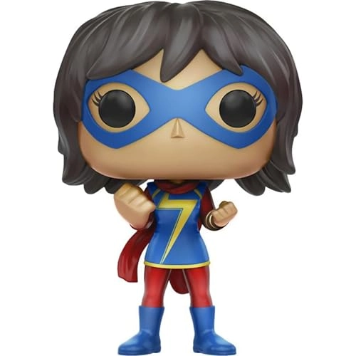 Ms. Marve l [Kamala Khan] - Vinyl Figurine + Graphic Protector - 3rd generation P.E.T. - Comic