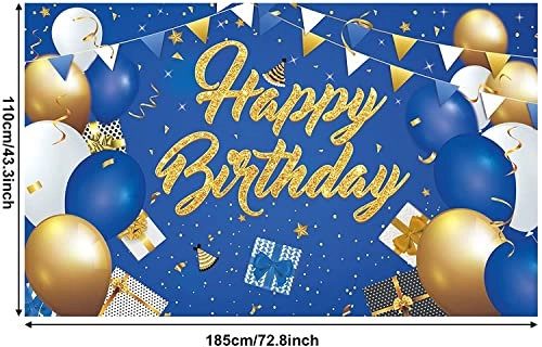Birthday Backdrop Banner - Birthday