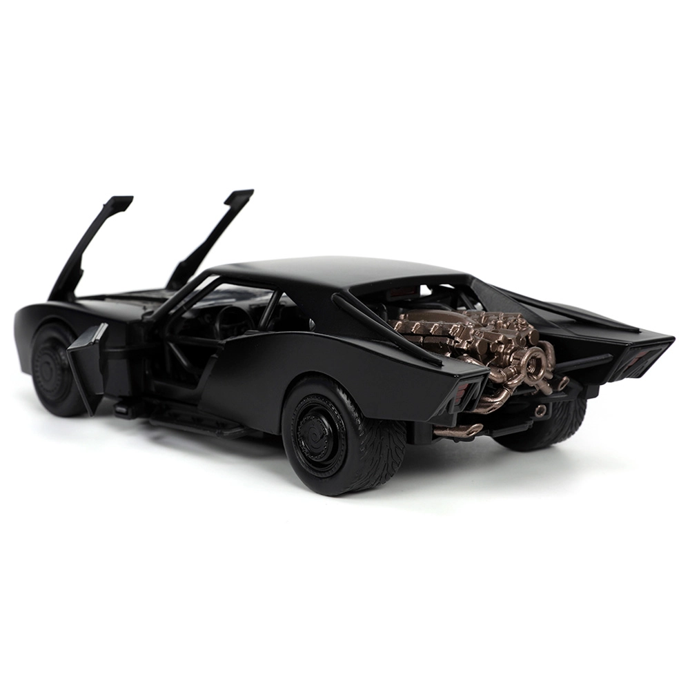 DC The Batman Movie Batman And Batmobile - 1:24