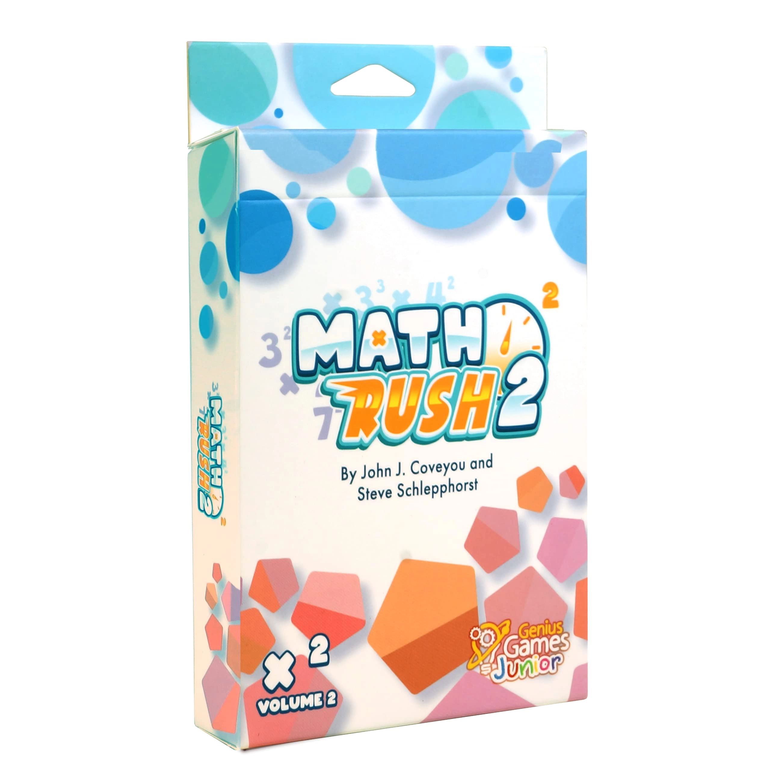 Genius Games Math Rush 2: Multiplication & Exponents