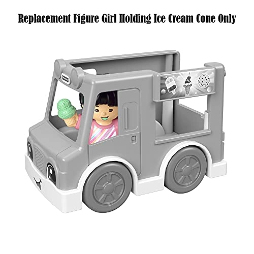 Little People Share A Treat Ice Cream Truck - Girl Holding Ice Cream Cone (GGT35)