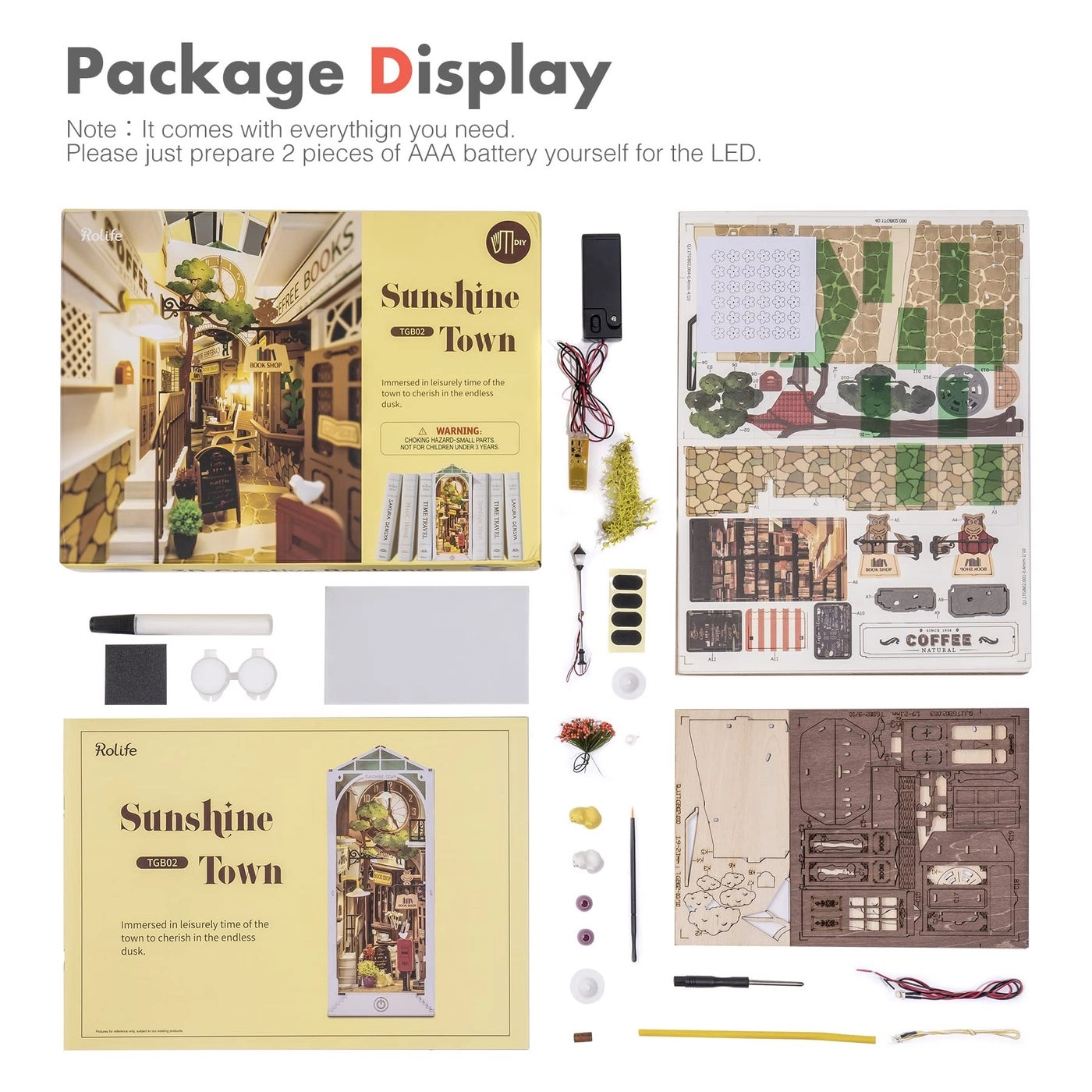 Book Nook Kit - Sunshine Town