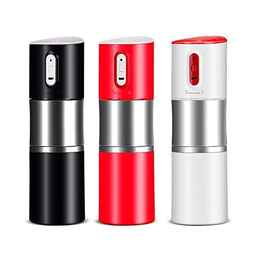 Portable Electric Grinding Coffee Machine - Stainless Steel USB Charge White
