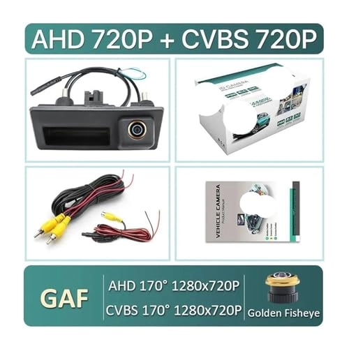 Rear View Camera Fisheye - Night vision Wired 1080P