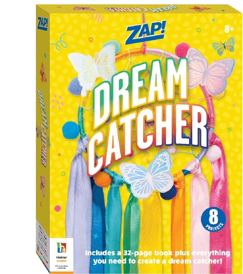 Hinkler Zap DIY Dreamcatcher - Multi Colour 8+