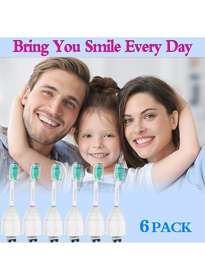 Toothbrush Replacement Heads - HX7022 6 Pack Blue