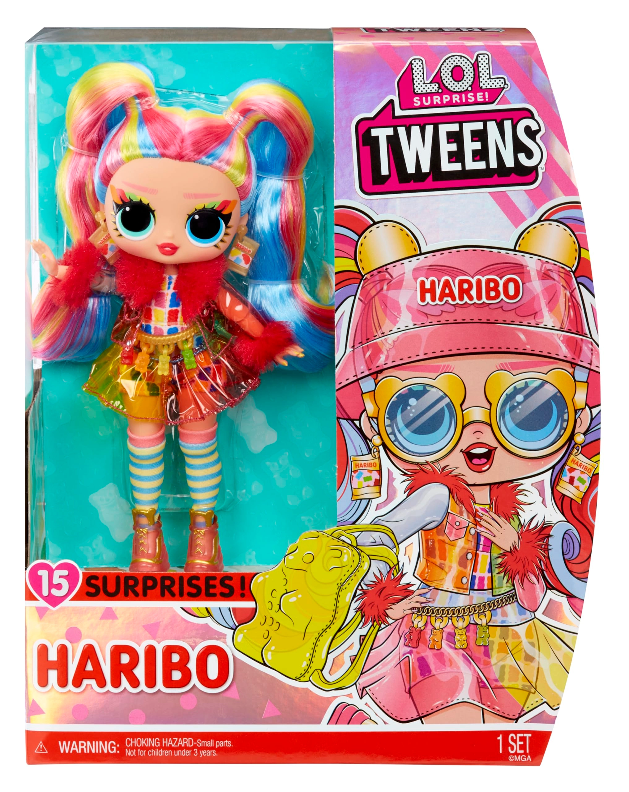 MGA Entertainment Loves Mini Sweets X Haribo - 15 SURPRISES Ages 18+