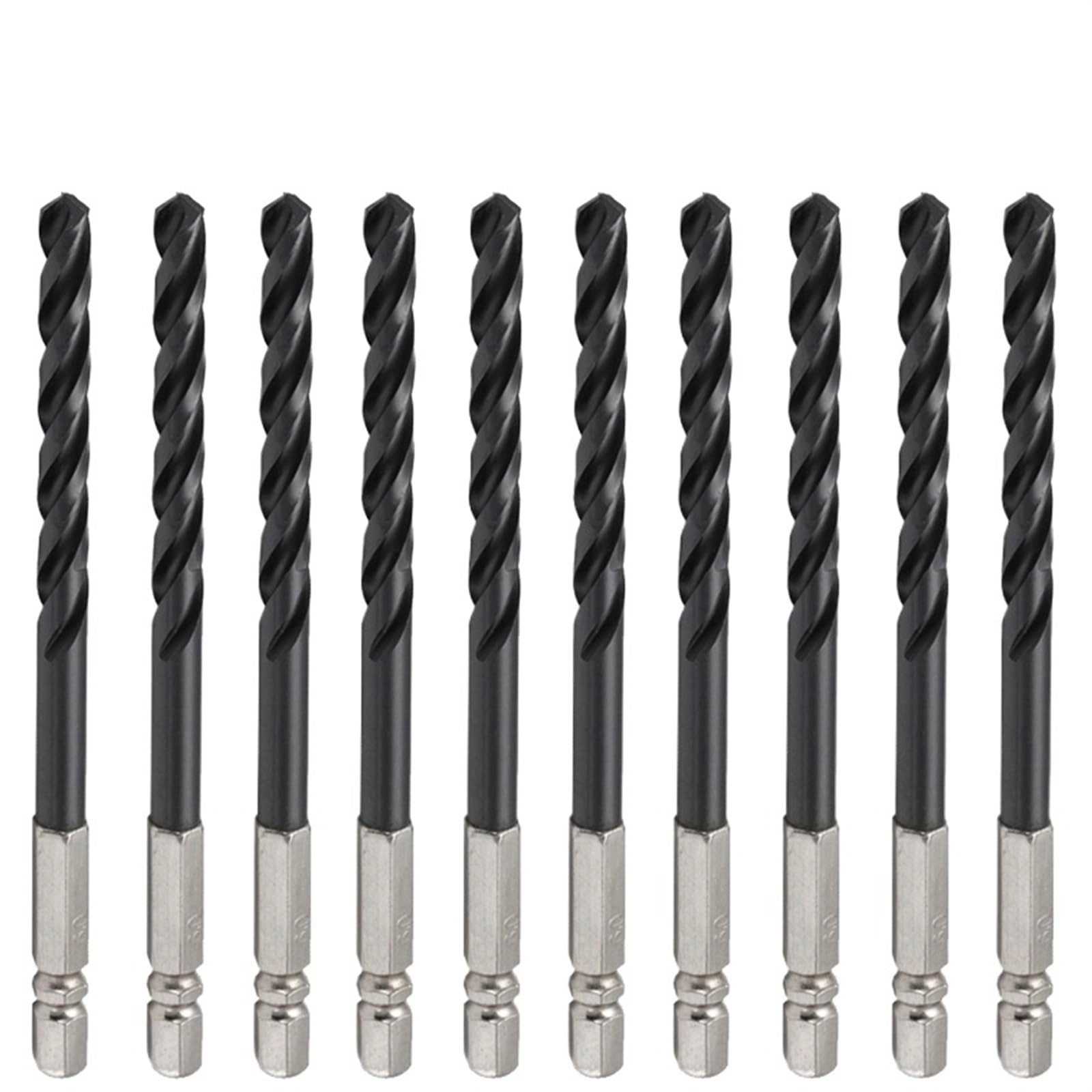 Drill bits - 10pc 1mm-13mm