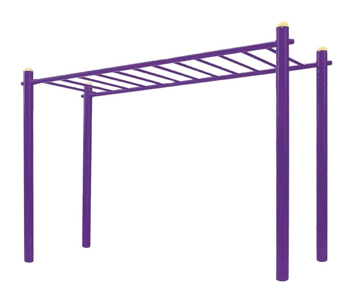 Rainbow Toys Outdoor Monkey Bar - Metal Kids Fitness Playset