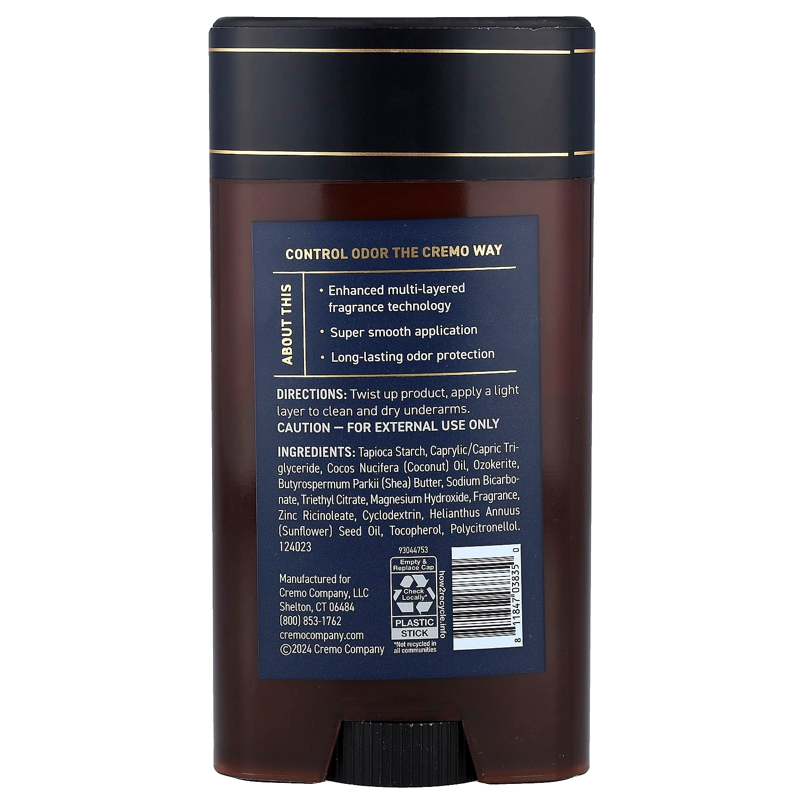 Antiperspirant & Deodorant - Palo Santo 2.65 oz (75 g)