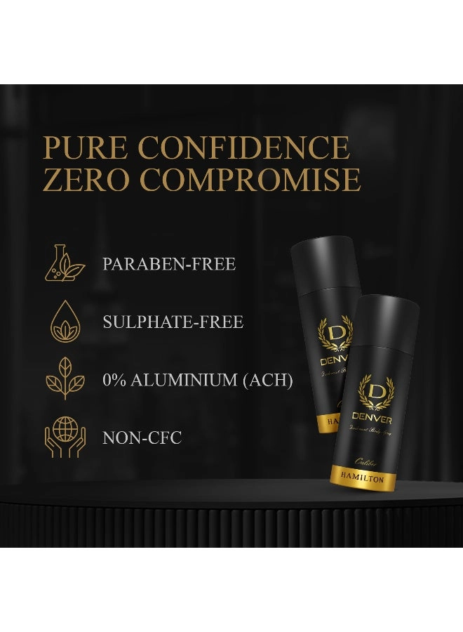 Hamilton Eau de Parfum - 165ml + Pride Eau de Parfum - 165ml + Caliber Eau de Parfum - 165ml