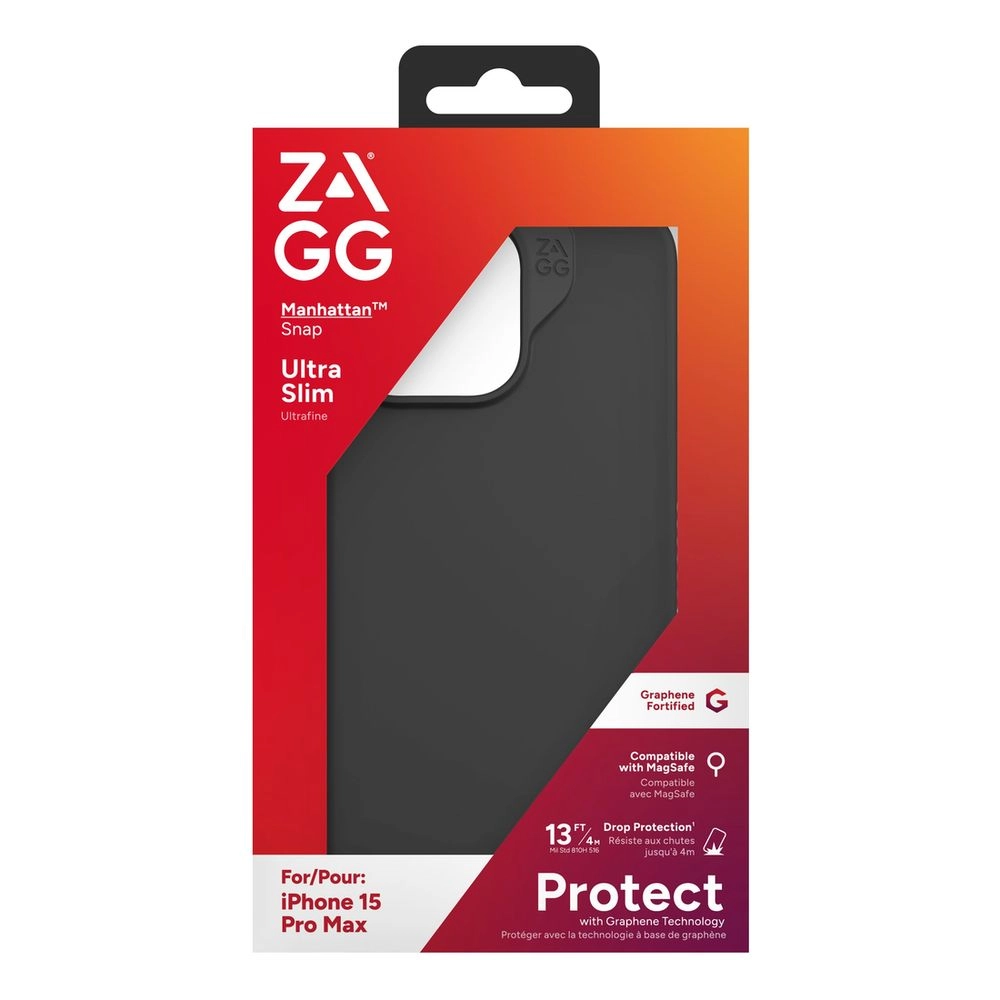 GEAR4 Manhattan Snap Silicone Case with MagSafe for Apple iPhone 15 Pro Max