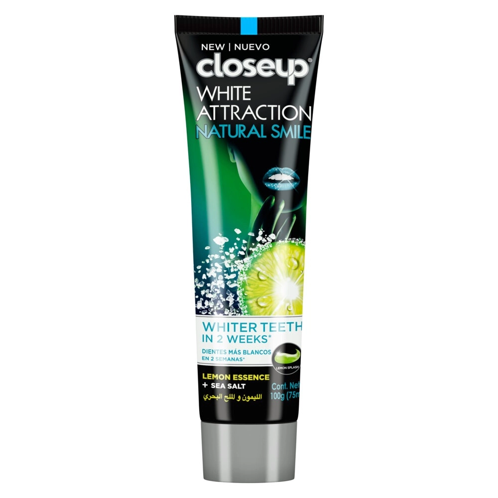 White Attraction Lemon Essence + Sea Salt Toothpaste 75 ml