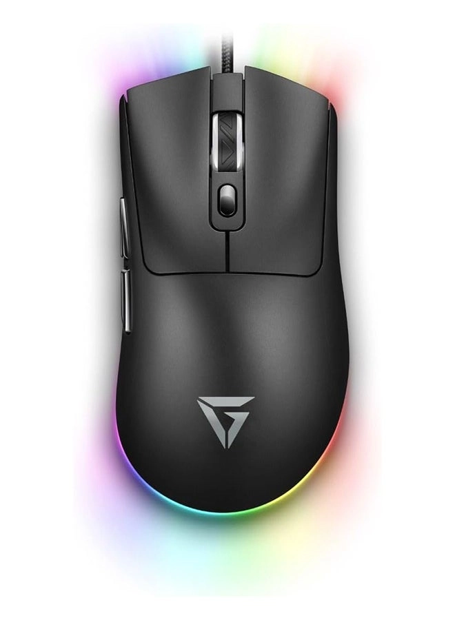 Keyboard - 68 Keys + Mouse - 65g 12800 DPI + Headset - 50mm + Mousepad - 360x260mm - PC