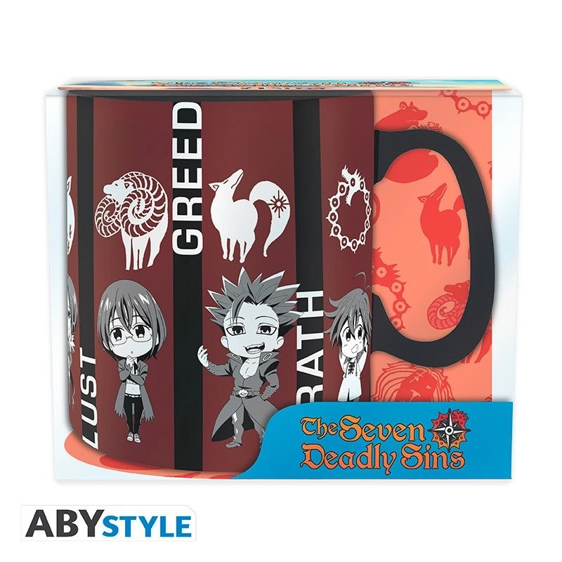 The Seven Deadly Sins Chibi Sins Mug - 2 pcs - 460 ml