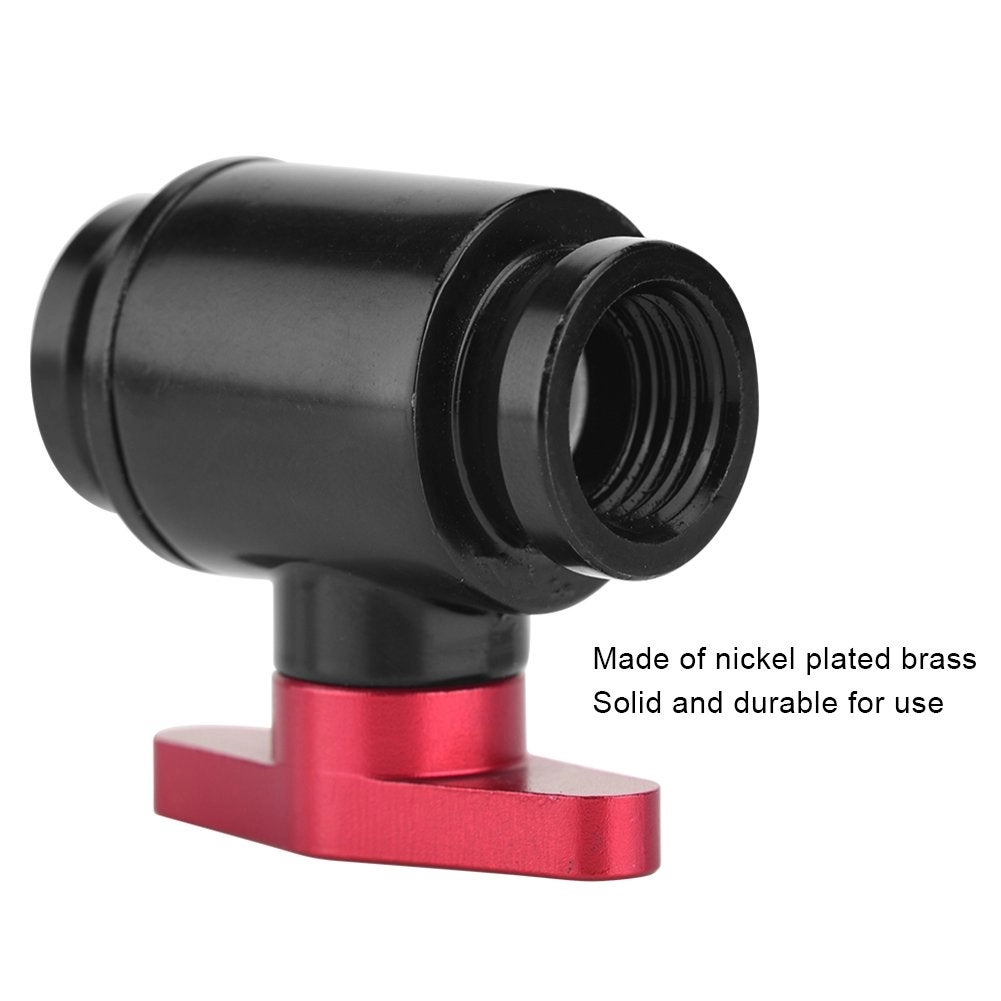 FM YGNS - Mini Water Cooling Valve G1/4" Thread Red Handle