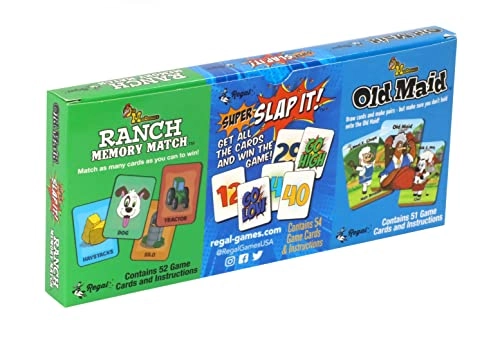 Slap It + Old Maid + Farm Match