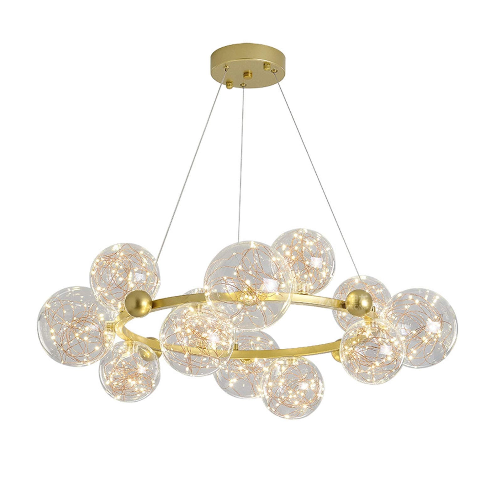 Magic Bean Molecule Chandelier