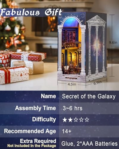 Book Nook Kit - Secret of The Galaxy LED Lights