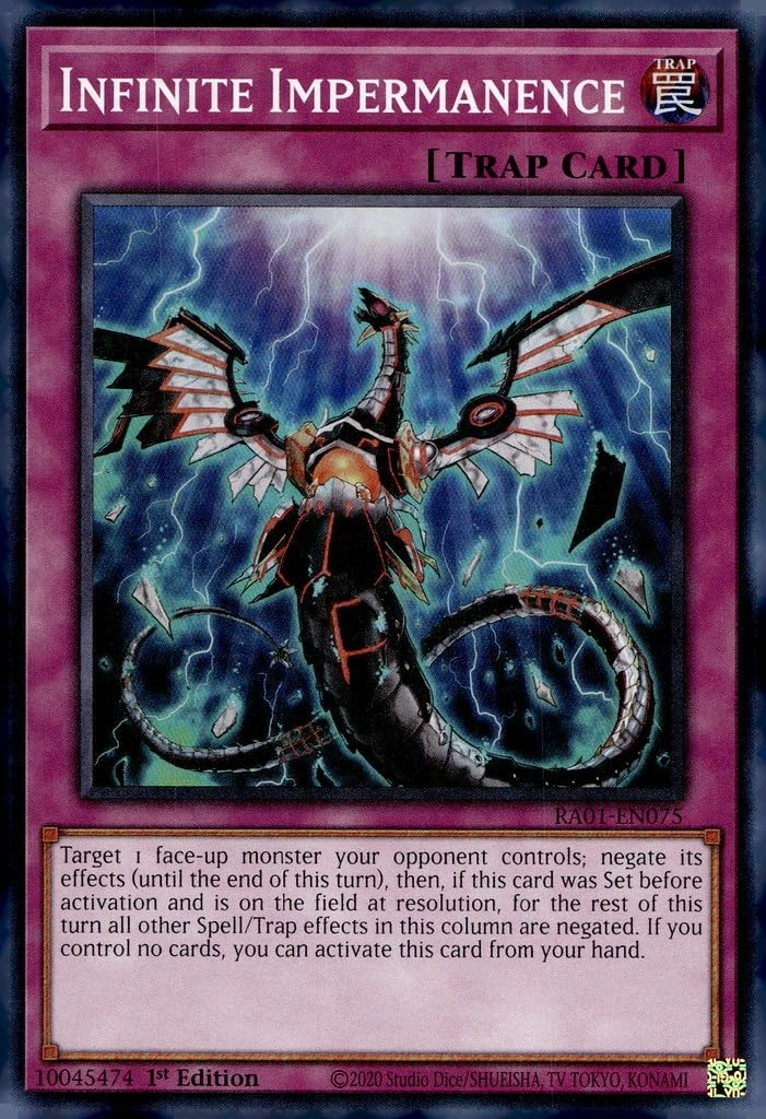 Yu-Gi-Oh! Infinite Impermanence RA01-EN075 - 1st Edition