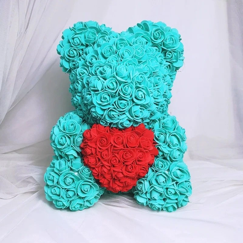 Y&D Rose Bear - 25 cm