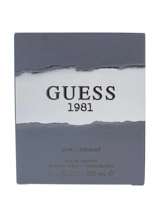 1981 Eau de Toilette 100 ml