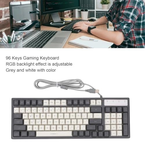 96 Keys RGB Gaming Keyboard - Wired