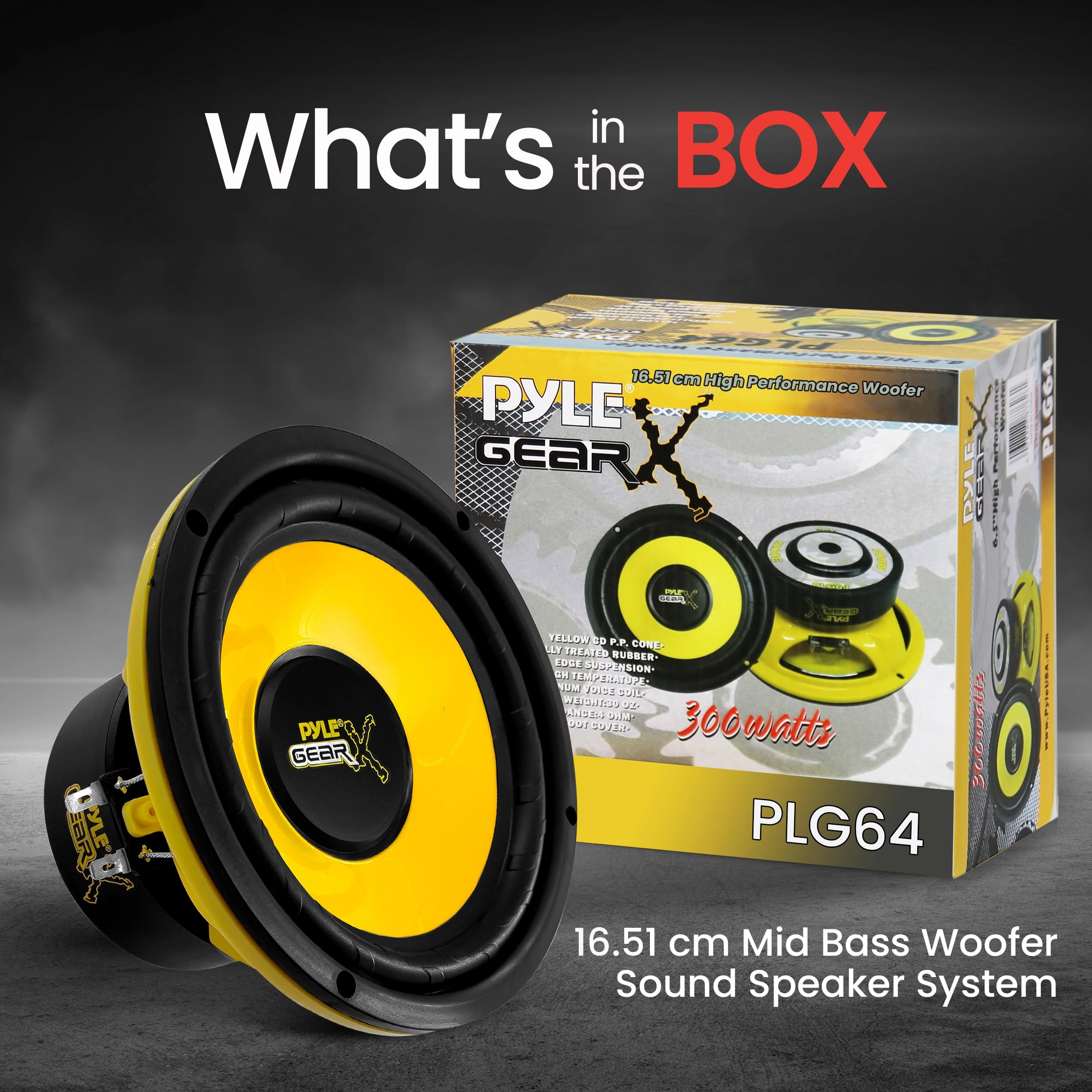 PLG64 - 6.5 Inches Woofer