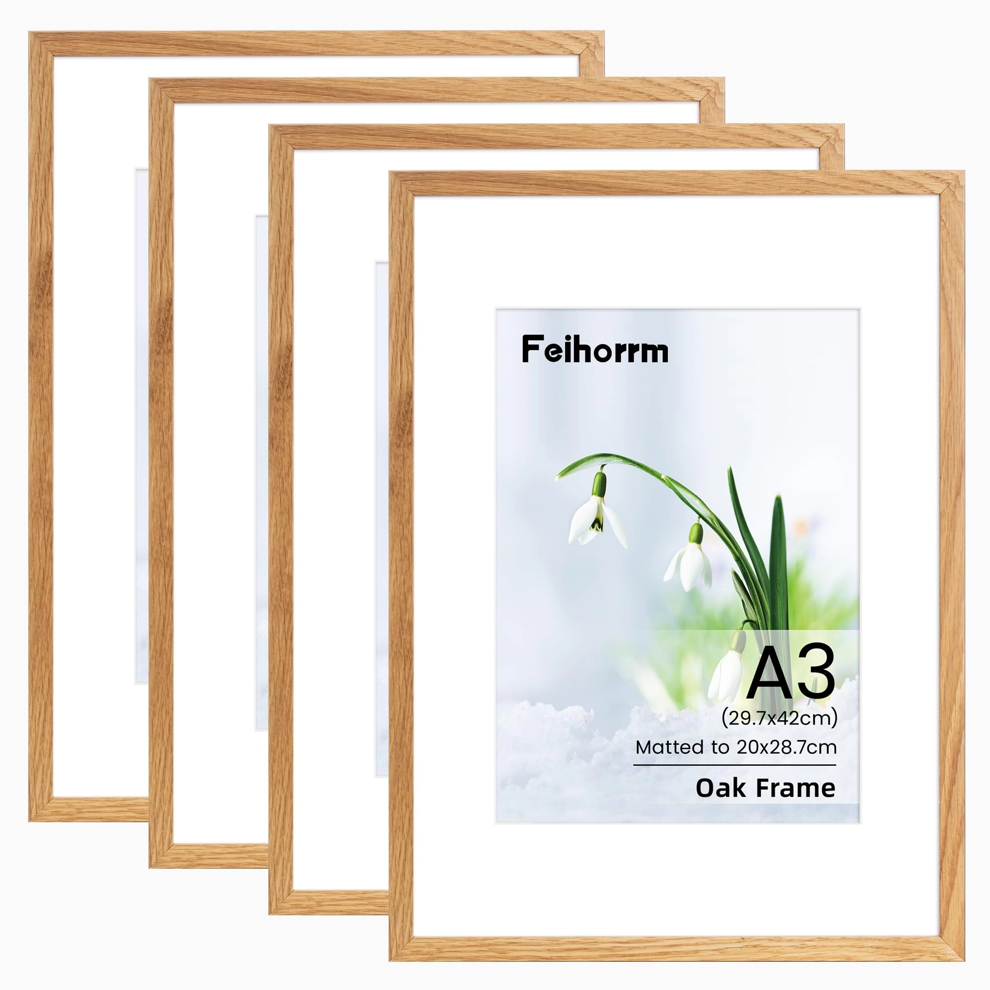 Feihorrm Picture Frame - A3 (29.7 x 42 cm) - 4P