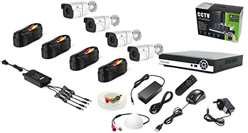 4CH 1080N AHD DVR + 1080P Bullet Camera - 4PCS + Hard Disk - 1TB