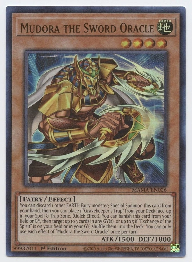 Yu-Gi-Oh! Mudora The Sword Oracle MAMA-EN026 - 1st Edition