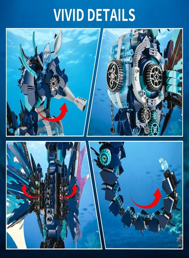 Mechanical Seahorse - 1003pcs