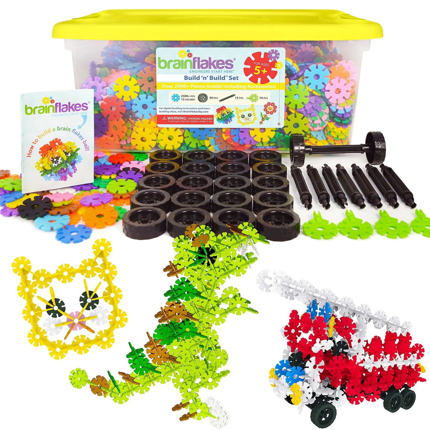 Brain Flakes Build 'n' Build Kit - 2500 pcs