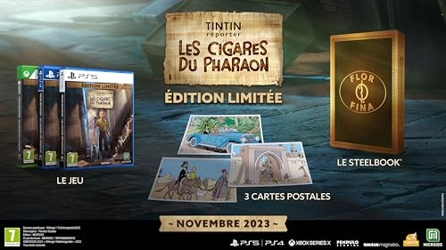 Tintin Reporter: Les Cigares Du Pharaon Limited Edition - PlayStation 4