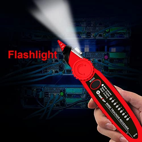 Handheld Portable 2in1 Network Cable Tester - LCD Display POE Test