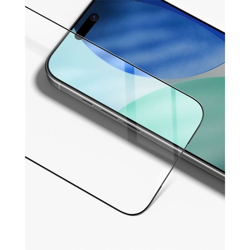 Full Coverage Clear Tempered Glass Screen Protector for iPhone 17