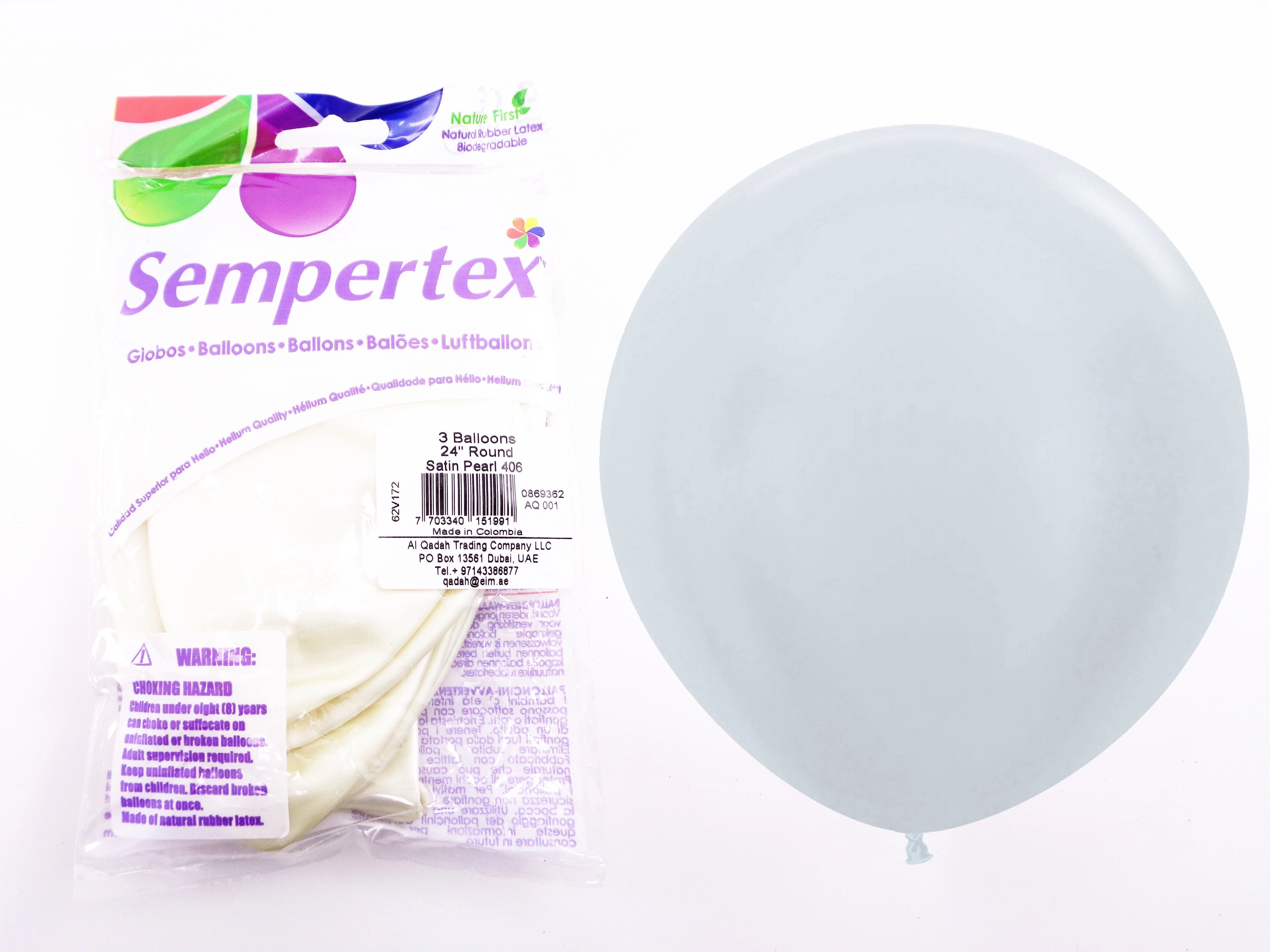 Round Balloons - 3 pcs