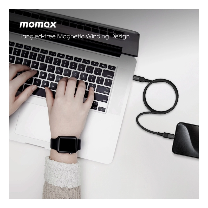 Mag Link Cable 100W USB-C to USB-C 2m Braided