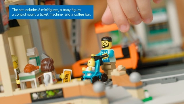 LEGO City Central Train Station (60469)