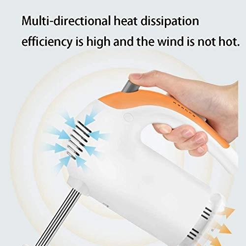 Handheld Electric Egg Beater - High Power 5-speed Turbo