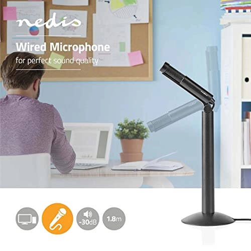 MICSJ100BK 3.5mm-Mini-Jack Microphone