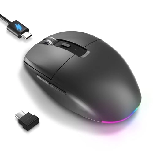 Type C Rechargeable Wireless Mouse - 2.4g USB