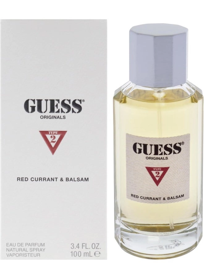 GUESS Originals Type 2 Red Currant & Balsam Eau de Parfum 100ml