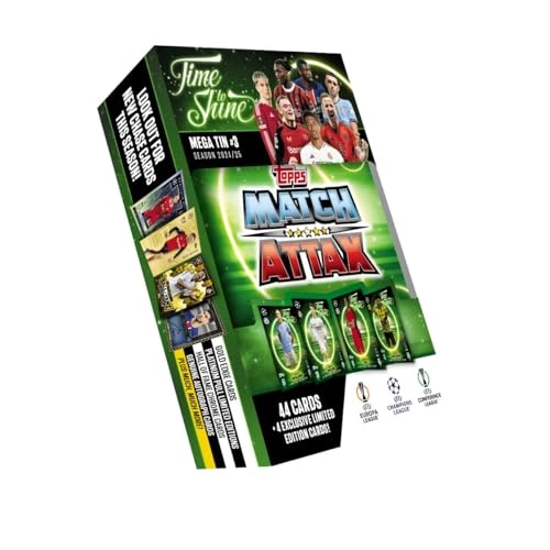 Match Attax 24/25 Random Mega Tin - 44pcs 4pcs