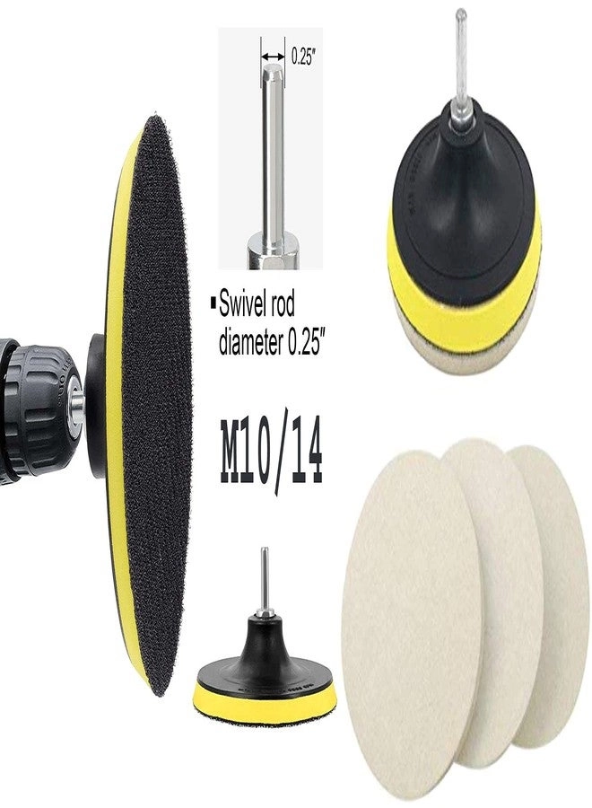 Hard Edge Pad - 3"inch + Hard Edge Backing Plate - 7" inch