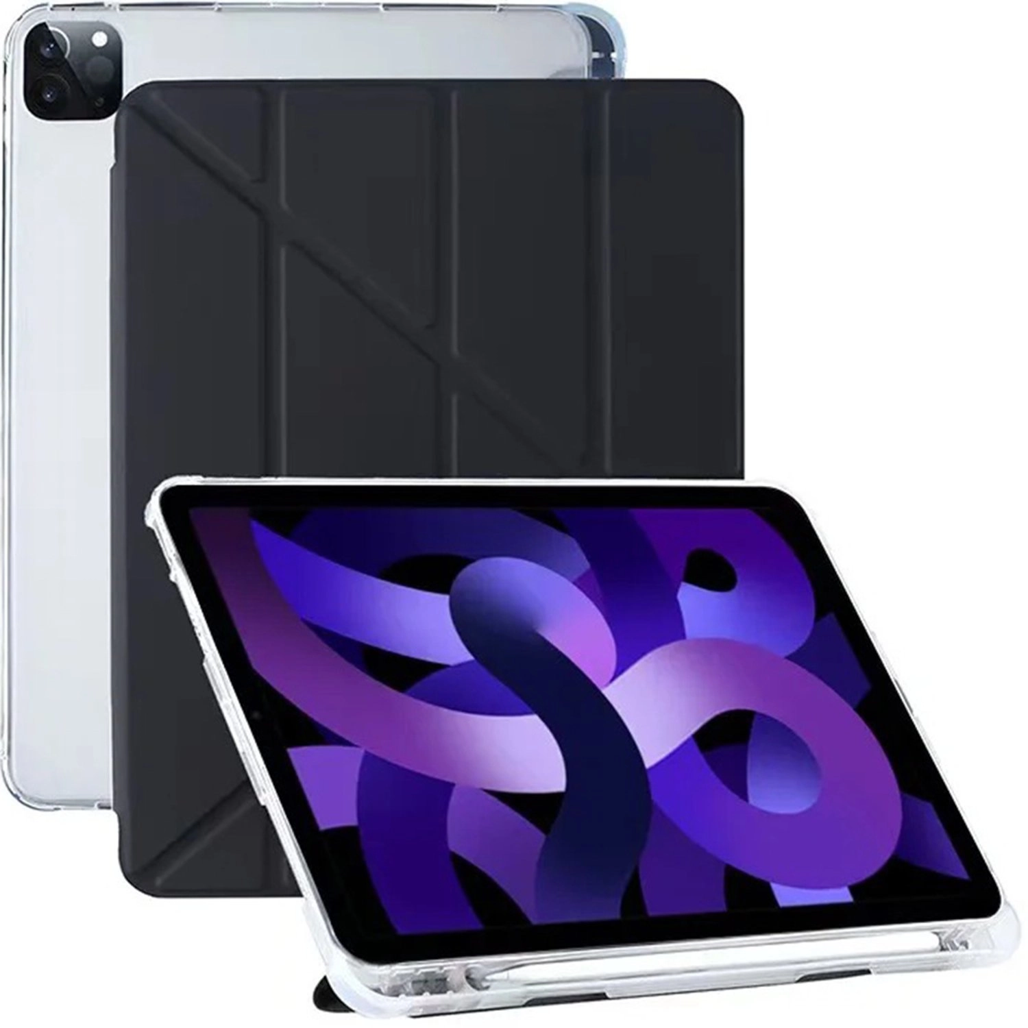 SS Magnetic Flip Case with Stylus Holder for iPad Pro 11-inch