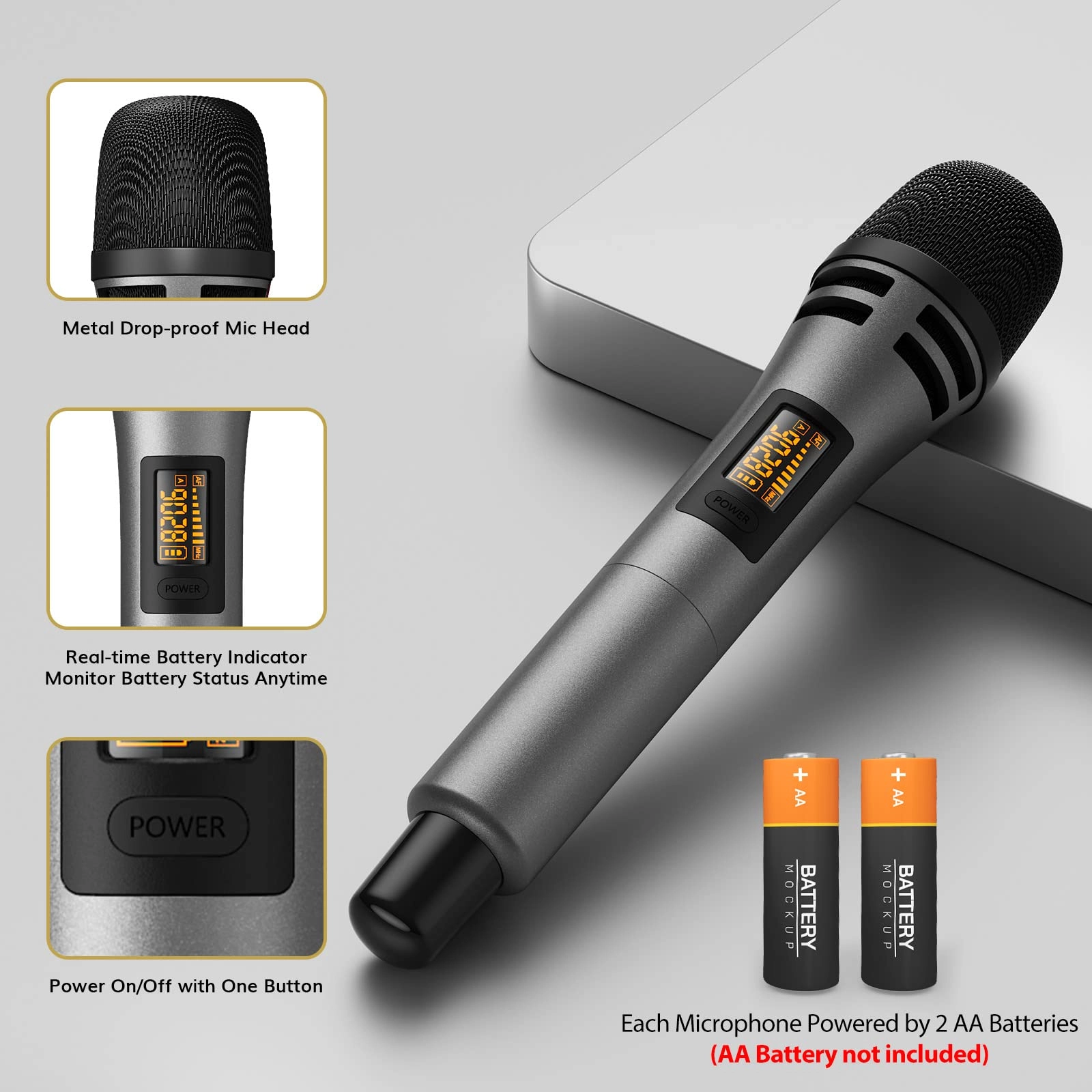 Wireless Microphone - UHF