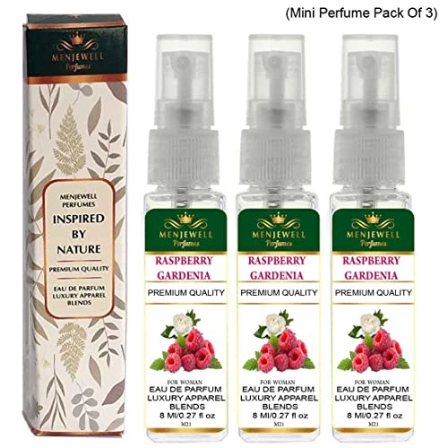 Raspberry Jasmine Pine Pepper Musk Eau de Parfum 24ml Pack